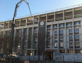 Surélévation hôtel Beaulac à Neuchâtel Bernasconi travaux