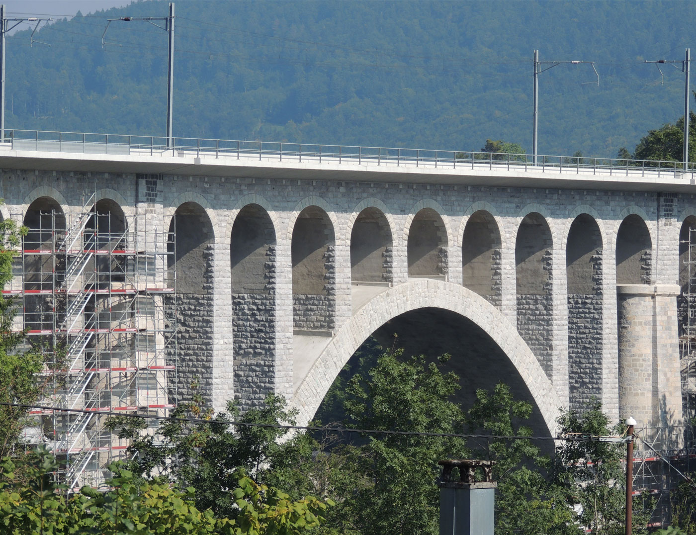 Bernasconi, assainissement du Pont de Day, Vallorbe